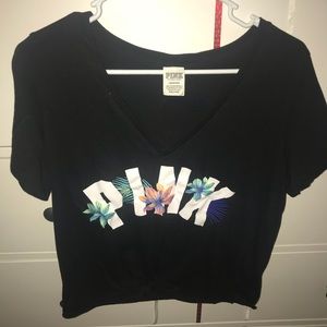 VS Pink crop top